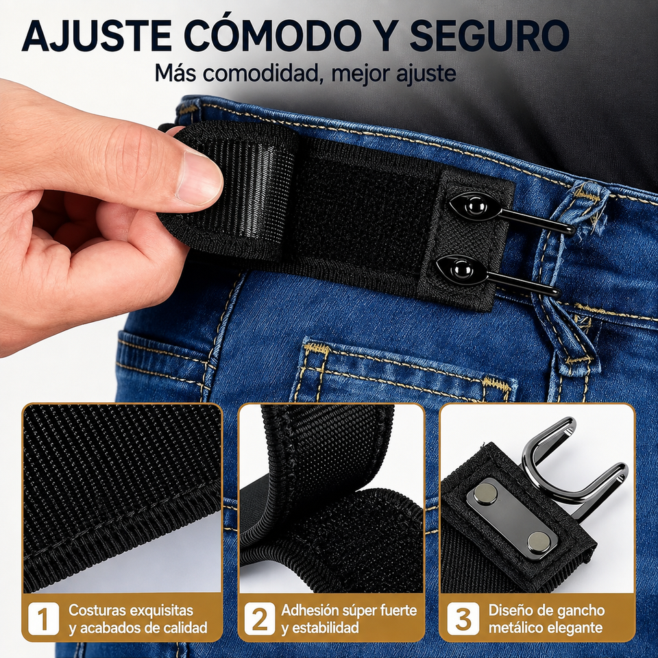 FlexiFit™ "CORREA SIN HEBILLA"(Pídelo en marrón y negro)